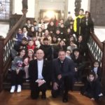 D. Francisco recibe al alumnado del IES de Pastoriza de Arteixo