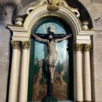 Restauración retablo del Santo Cristo Parroquia Santa María de Mourente, Pontevedra