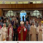 Misa de acción de gracias por el trabajo realizado por parte de los Misioneros del Sagrado Corazón de Pontevedra