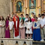 Confirmaciones en la Iglesia de San Xulián de Pontecesures