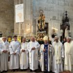 D. Francisco celebra la festividad de la Virgen del Carmen en Marín y en los Carmelitas de Santiago