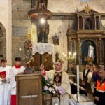 Primer día de la Novena de la Virxe da Barca en Muxía