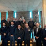 El arzobispo de Santiago visita el EVA-10
