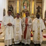 Toma de posesión de los nuevos párrocos responsables de la Unidad Pastoral de Camariñas
