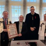 La Orden del Camino de Santiago hace entrega de la Medalla de Oro al Arzobispo de Santiago, Mons. Francisco Prieto