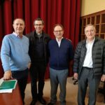 Del apartheid a Palas de Rei Padre Mariano Pérez González (primero por la izquierda)