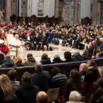 Mons. Francisco Prieto comparte su experiencia en Roma con los peregrinos italianos del Camino de Santiago