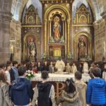 Presentación y bendición de niños en la UPA de Cee