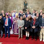 El Arzobispo de Santiago presidió la última jornada de la Novena del Nazareno en Marín, “Día de las 3 Gracias”