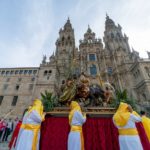 La Diócesis de Santiago de Compostela celebra el Domingo de Ramos