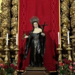 Novenario en honor de Santa Rita de Casia en la iglesia de San Agustín