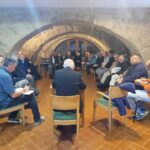 Los sacerdotes del Arciprestazgo del Salnés celebraron su segundo retiro espiritual y preparan la misa jubilar en Sanxenxo