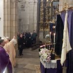 El arzobispo de Santiago preside el último día de la Novena en honor a la Virgen de la Soledad en Santa María Salomé