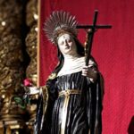 La Iglesia de San Agustín de Santiago celebra la festividad de Santa Rita con carácter extraordinario en el 400 aniversario de su proceso de beatificación
