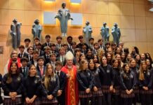 Confirmaciones en la Iglesia del Sagrado Corazón de A Coruña