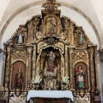 La imagen de la Virgen de los Milagros de Solovio (Santiago)