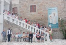 an Miguel dos Agros y el Apostolado Mundial de Fátima peregrinan a Pontevedra