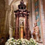 El baldaquino de la Virgen del Pilar de la Catedral de Santiago