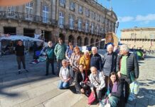 A IOAC de Galicia reforza a súa tarefa común e amosa o seu apoio á acampada pola vivenda digna no Obradoiro