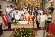 Confirmaciones en Santiago de Lampón